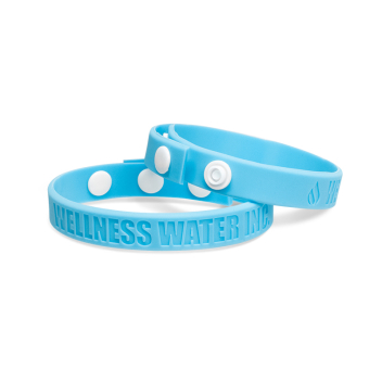 Debossed Silicone Adjustable  Wristbands