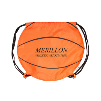 Gametime Basketball Drawstring Backpack