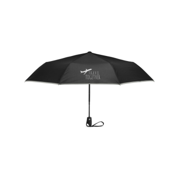 Auto-open Umbrella With Reflective Trim