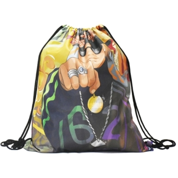 Rush Full Color Drawstring Backpack Sports Bags