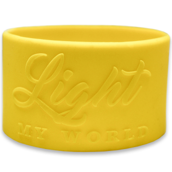 1.5 Inch Embossed Wristbands