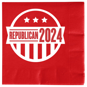 Political Republican 2024 2ply Economy Beverage Napkins Style 112690