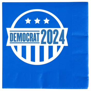 Political Democrat 2024 2ply Economy Beverage Napkins Style 112688