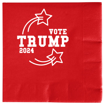 Political Vote Trump 2024 2ply Economy Beverage Napkins Style 111393