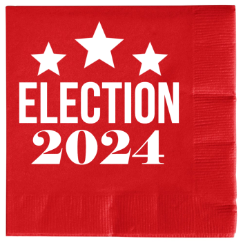 Political Election 2024 2ply Economy Beverage Napkins Style 110247