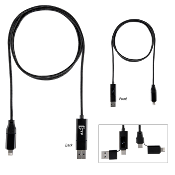 100w Dual Input Fast Charging Cable