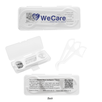 10 Pc. Dental Flosser Pick Kit