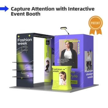 10x10ft Trade Show Booth Kit - D4