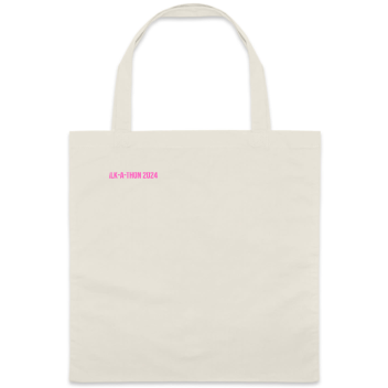 Charities, Fundraisers & Awareness Cancel Cancer Breast Walk-a-thon 2024 Custom Everyday Cotton Tote Bags Style 156596