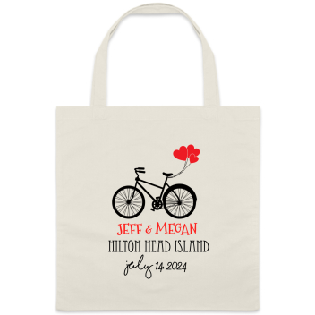 Weddings Jeff Megan Hilton Head Island July 14 2024 Custom Everyday Cotton Tote Bags Style 151947