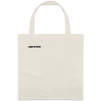 Parties & Events One Degree H Tter Class Of 2024 Custom Everyday Cotton Tote Bags Style 150081