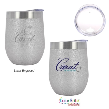 12 Oz. Iced Out Vinay Stemless Wine Cup