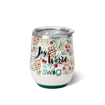 12 Oz. Swig Life™ All Spruced Up Stainless Steel Wine Tumbler
