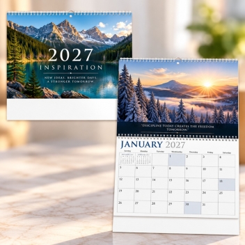 2024 Inspiration Wall Calendar - Spiral