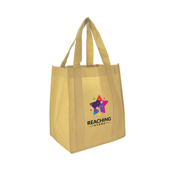 13" W X 15" H With A 10" Gusset Full Color Shopping Totes
