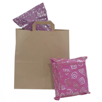13 X 15 Inch Custom Paper Shopping Bag With Handles