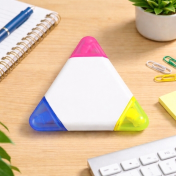 Custom Triangle Plastic Highlighters
