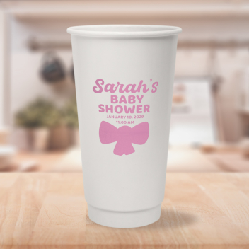 Custom 20 Oz. Double Wall Paper Hot Cups