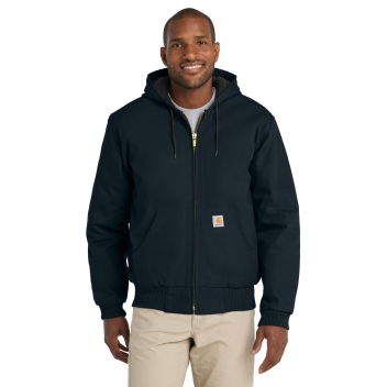 Carhartt Carhartt Quilted-flanne-lined Duck Active Jac