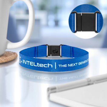 Custom Breakaway Polyester Wristbands