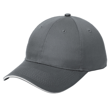 Port & Company Unstructured Sandwich Bill Cap.