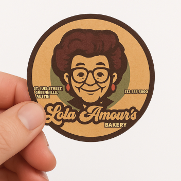 Kraft Paper Stickers