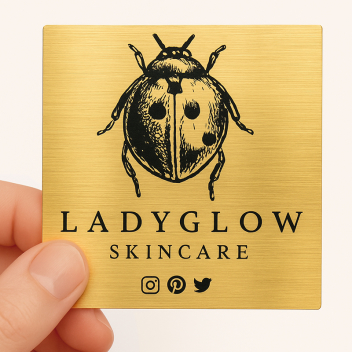 Metallic Gold Stickers