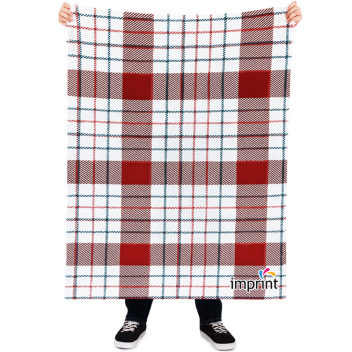 Imprint Logo Plush Fleece Photo Blanket