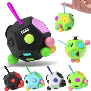 Sensory 12-side Fidget Cube Toys