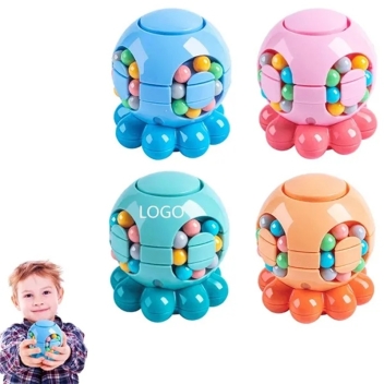 Rotating Bean Fidget Cube Spinner Puzzle Toys