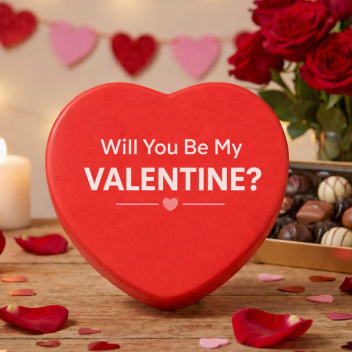 Custom Candy Heart Stress Balls