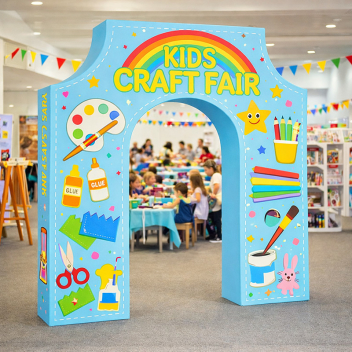 3d Triumphal Arch Backdrop