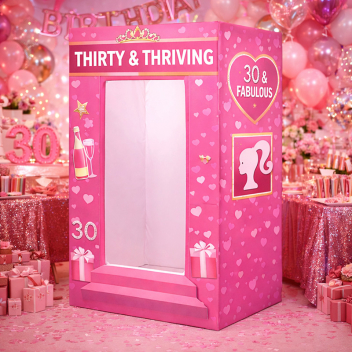 Doll Theme Decor Box Photo Booth