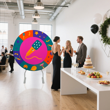 Round Shaped Backdrop