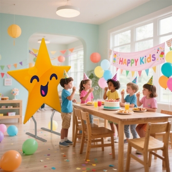 Star Shaped Backdrop