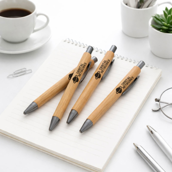 Ballpoint Bamboo Pens