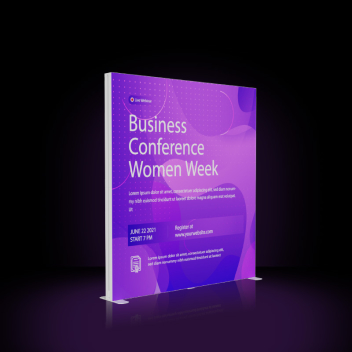 6.6 X 7.4ft Seg Light Box