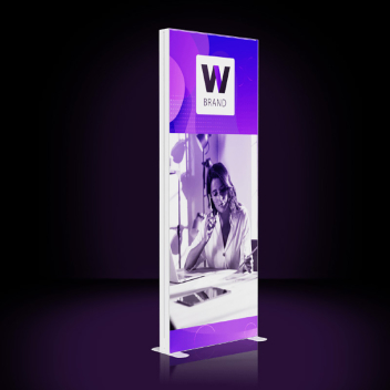 3.3 X 7.4ft Seg Light Box