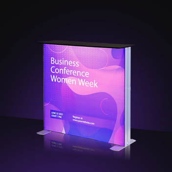 Seg Light Box Display Counter