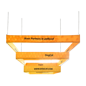 Tiered Square Hanging Sign