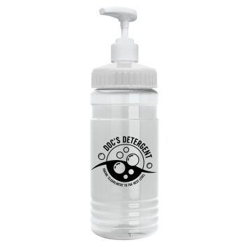 20 Oz. Pump  Transparent Bottle