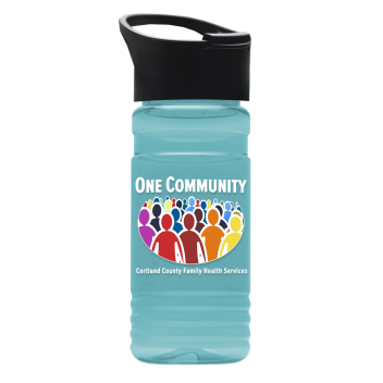 20 Oz. Upcycle Rpet Bottle With Pop Up Sip  - Digital