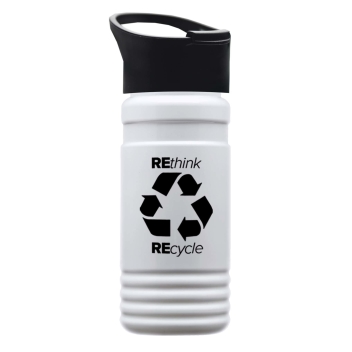 20 Oz. Upcycle Rpet Bottle With Pop Up Sip