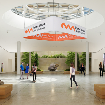 Square Hanging Sign (round Corners)