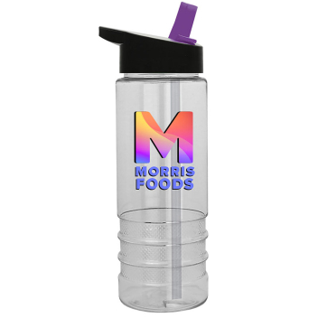 24 Oz.  Salute - Flip Straw  - Digital
