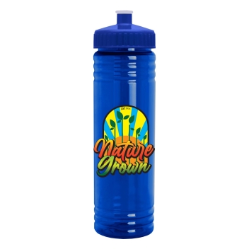 24 Oz. Slim Fit Upcycle Rpet Bottle With Push-pull  Digital