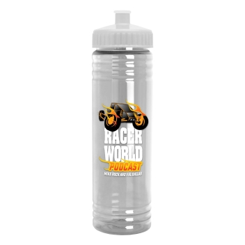 24 Oz. Slim Fit Water Bottle With Push-pull  - Digital