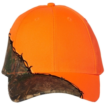 Kati Licensed Camo With Barbed Wire Embroidery Cap - Lc4bw