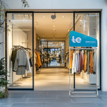 Inclined Apparel Display