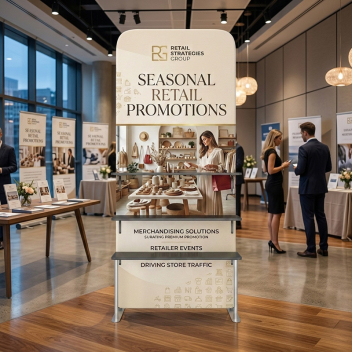 Tension Fabric Display Rack